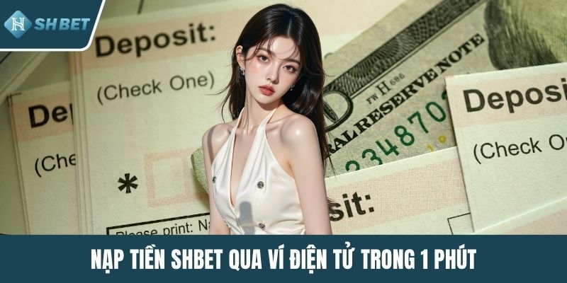 Nạp tiền SHBET qua ví điện tử rong 1 phút
